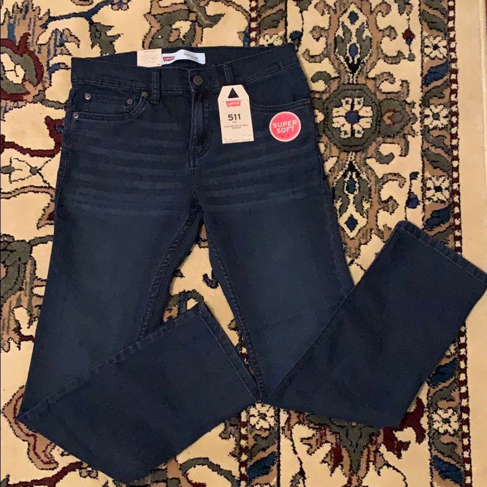 NWT Levi’s boys 511 slim jeans